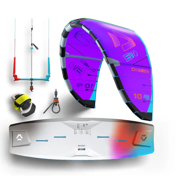 Kitesurf kite harness and board rental Essaouira bay